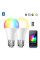 Умная RGB LED лампа Tuya E27 Bluetooth с цветным и белым светом