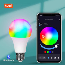 WiFi LED лампа Tuya с Bluetooth 9 Вт и 16 млн цветов