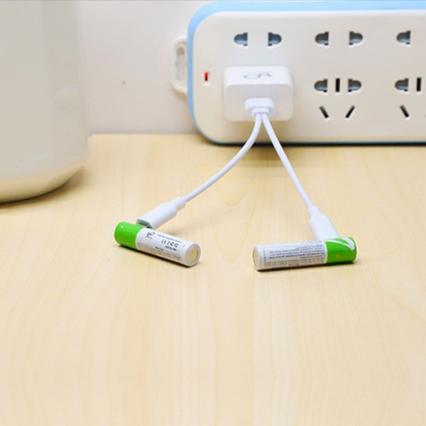 Батарейки AAA Smartools 2 шт с USB Type-C 1.5 В 750 мВт комплект