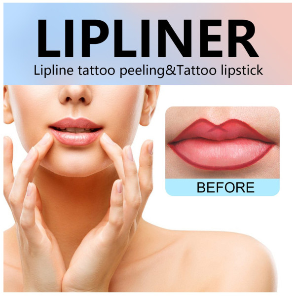 Матовая подводка для губ Peel-Off Lip Liner красно-коричневого оттенка