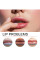 Матовая подводка для губ Peel-Off Lip Liner красно-коричневого оттенка