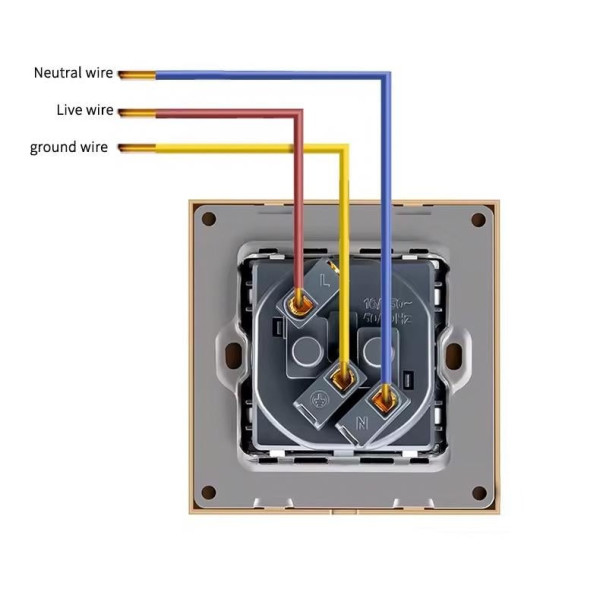 Розетка с заземлением SIXWGH белая с двумя USB портами WH034W