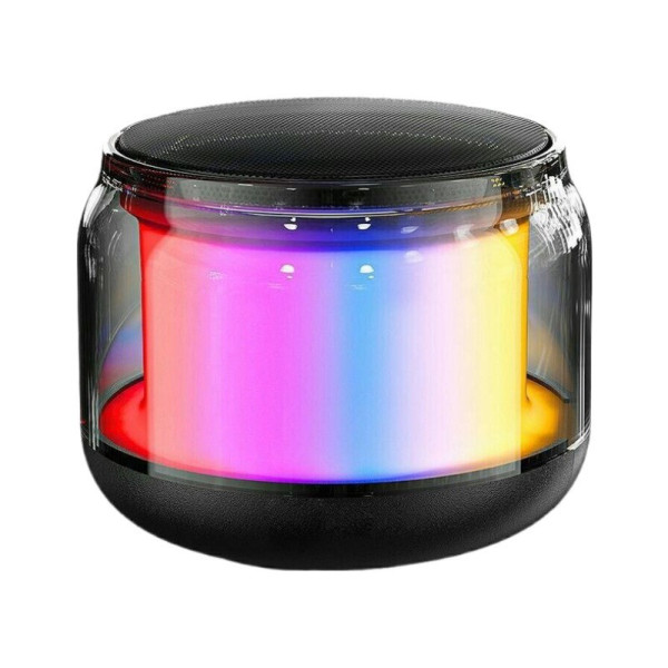 Портативная мини Bluetooth колонка S300 с TWS, звуком 360° и RGB подсветкой