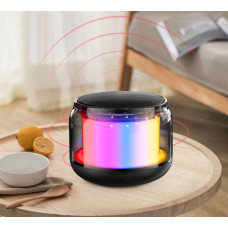 Портативная мини Bluetooth колонка S300 с TWS, звуком 360° и RGB подсветкой