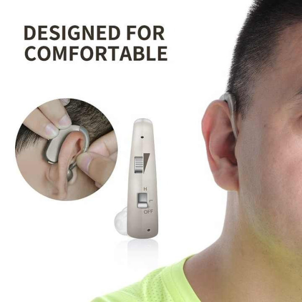 Цифровой слуховой усилитель звука с аккумулятором USB Tecnologia Audifono Gold