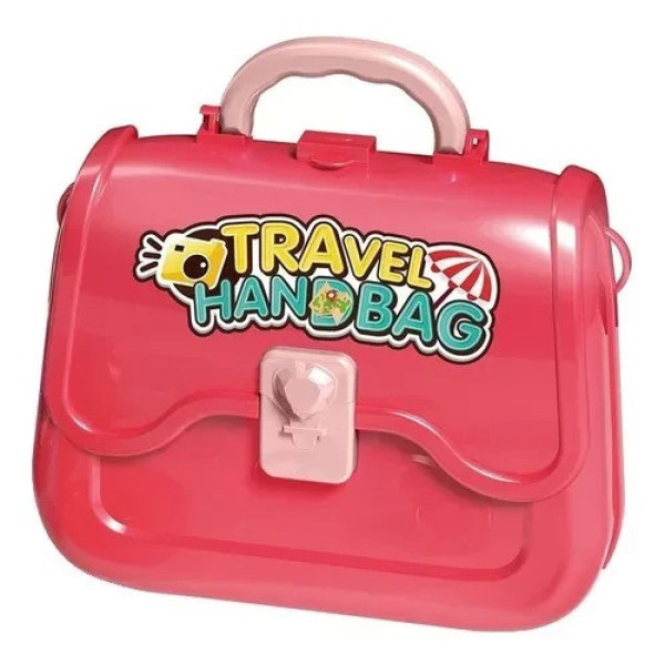 Детский игровой косметический набор Travel Out с сумкой для девочек