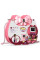 Детский косметический набор Kids Pretend Toy Bag с зеркалом и сумочкой розовый