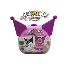 Детский косметический набор Kuromi 26 предметов розовый кейс