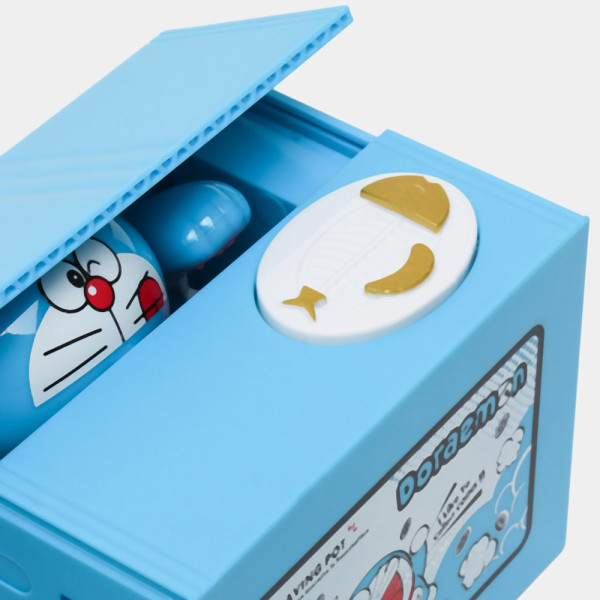 Детская интерактивная копилка DORAEMON на батарейках для монет