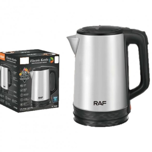 Чайник RAF 7928 из нержавеющей стали, мощность 1800 Вт, 2.3 л