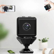 Камера видеонаблюдения Wi-Fi P7-X6D мини видеокамера с ночным видением / маленькая камера для комнаты