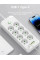 Сетевой удлинитель фильтр питания на 8 розеток 5 USB разветвитель розетки с выключателем 2 м