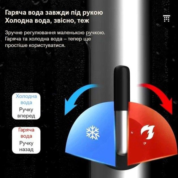 Кухонный смеситель электрический водонагреватель мгновенный нагрев воды 3000 Вт цифровой дисплей 360 градусный поворот