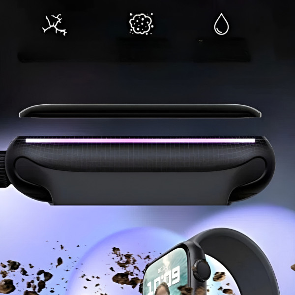 Смарт часы Watch X8 MX фитнес трекер умные спортивные часы с шагомером черный