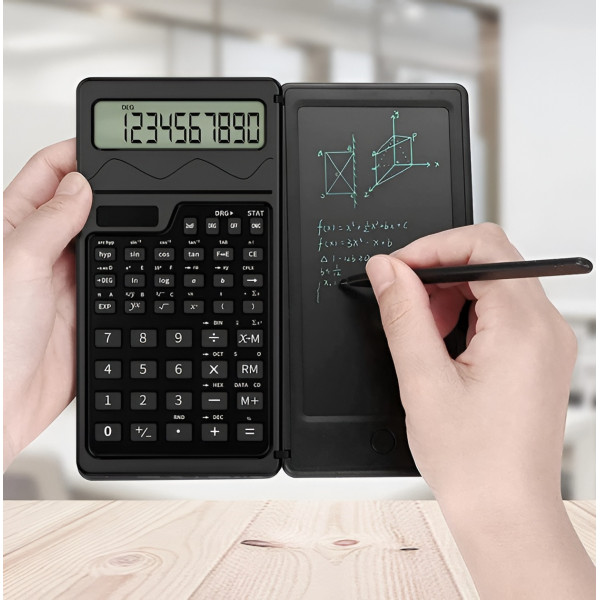 Сложный калькулятор S3 с LCD планшетом электронный блокнот для записей калькулятор со столусом черный