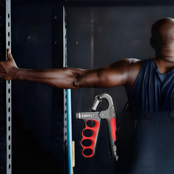 Тренажёр для рук с регулировкой нагрузки и счётчиком повторений Grip Strengthener