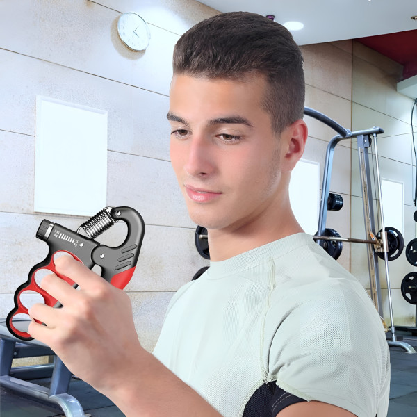 Тренажёр для рук с регулировкой нагрузки и счётчиком повторений Grip Strengthener