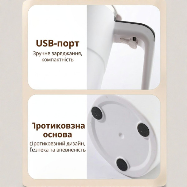 Кружка самопомешивающаяся JB-01 с LCD термометром и зарядкой Self Stirring Mug 380 мл чашка мешалка