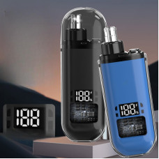Прозрачный триммер для носа TX05 USB аккумуляторный триммер для удаления волос в носу и ушах, портативный мужской груминг-триммер