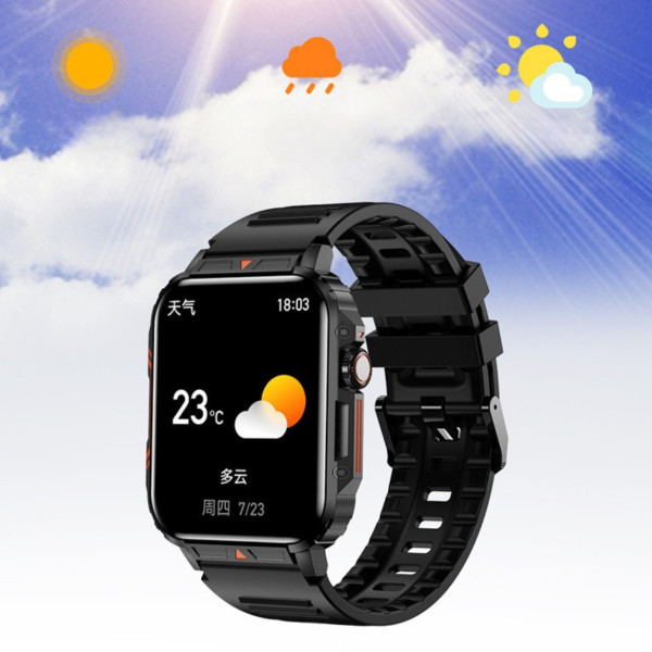 Смарт-часы L81 LIGE с сенсорным экраном и Bluetooth 5.2 Watch для спорта и ежедневного использования черный