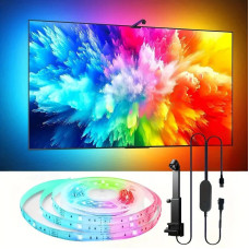 Умная LED подсветка для телевизора RGBIC 4.2 м, смарт подсветка TV, светодиодная лента для ТВ с синхронизацией экрана