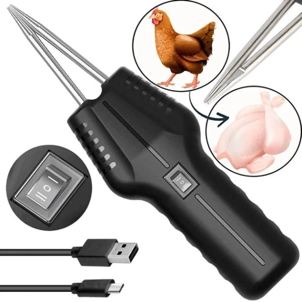 Выщипыватель перьев USB 160W, электрический ощипатель перьев птицы, машинка для кур уток гусей индейки