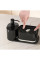 Дозатор для моющего средства Dish Soap Dispenser черный, кухонный диспенсер для жидкого мыла с подставкой для губки