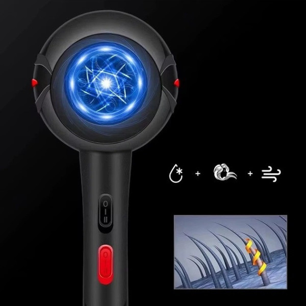 Фен для волос SOKANY HS-3890 2300Вт с ионизацией, профессиональный фен с диффузором и концентратором складная ручка