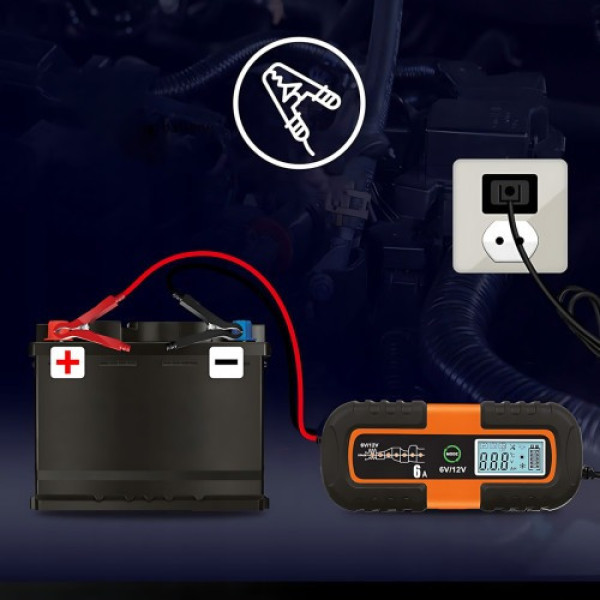 Зарядное устройство 12V Expert ЗУ-400 2287 для аккумуляторов автомобиля универсальное