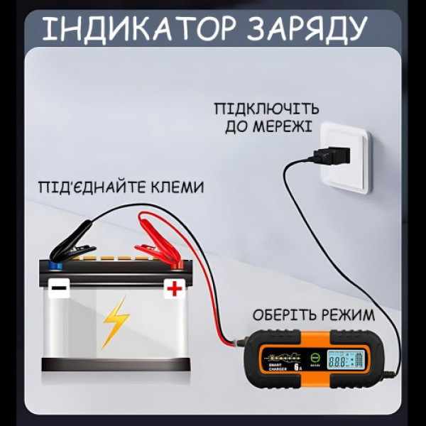 Зарядное устройство 12V Expert ЗУ-400 2287 для аккумуляторов автомобиля универсальное
