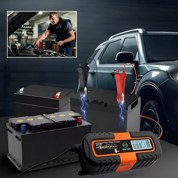 Зарядное устройство 12V Expert ЗУ-400 2287 для аккумуляторов автомобиля универсальное