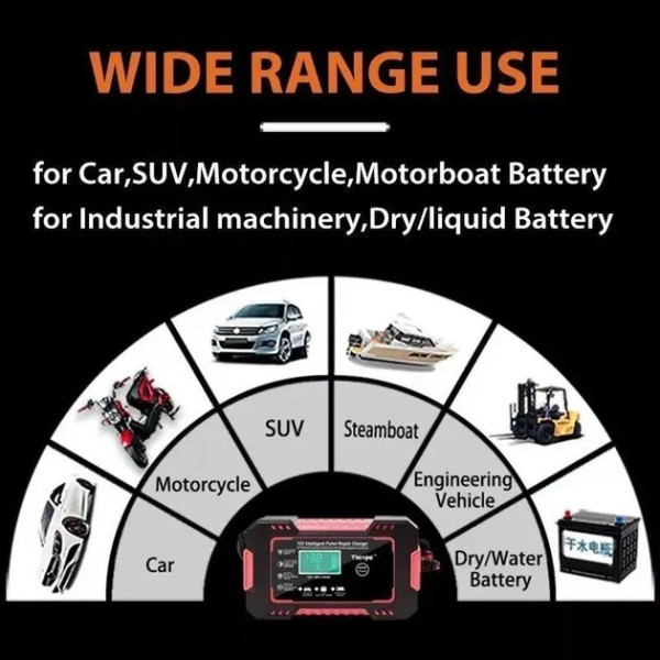 Зарядное устройство 12V 5Ah для автомобильного аккумулятора Car Electrical Accessories