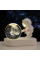 Ночник AND XL-1708, 3D кристаллический глобус с гравировкой планеты, светильник-лампа для детей и взрослых, ночник в виде астрон
