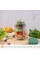 Контейнер для салата Salad Pad AND1662, портативный салатник с боковым отверстием, 300 мл, встроенная миска для заправки