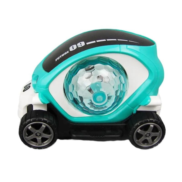Детская машинка Toy AND CX-865 с LED подсветкой и вращением прозрачный корпус интерактивная