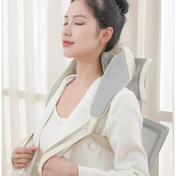 Массажер ударный MASSAGER XL-653 для спины шеи и плеч вибромассажер 70 Вт AND