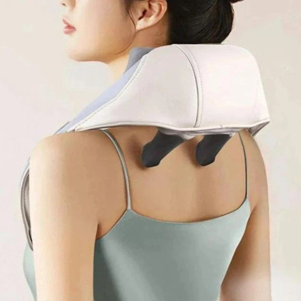 Массажер ударный MASSAGER XL-653 для спины шеи и плеч вибромассажер 70 Вт AND