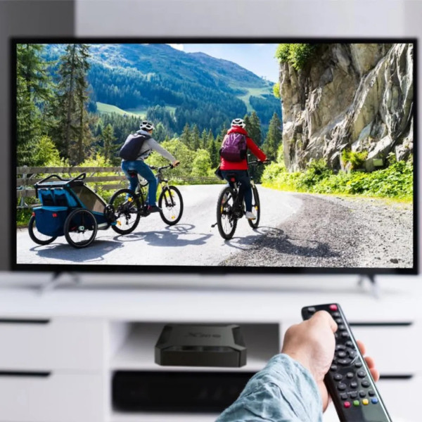 Смарт ТВ приставка X96 Max, Android TV Box, медиаплеер для телевизора, 4K Ultra HD, Wi-Fi, TV box, приставка для телевизора