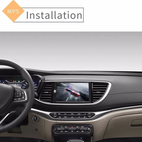 Автомагнитола 2DIN 7" CAR MP5 PLAYER 7012B, мультимедийная магнитола с сенсорным экраном, Bluetooth, USB, AUX, FM, видеоплеер