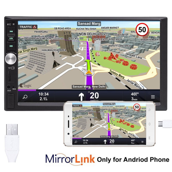 Автомагнитола 2DIN 7" CAR MP5 PLAYER 7012B, мультимедийная магнитола с сенсорным экраном, Bluetooth, USB, AUX, FM, видеоплеер