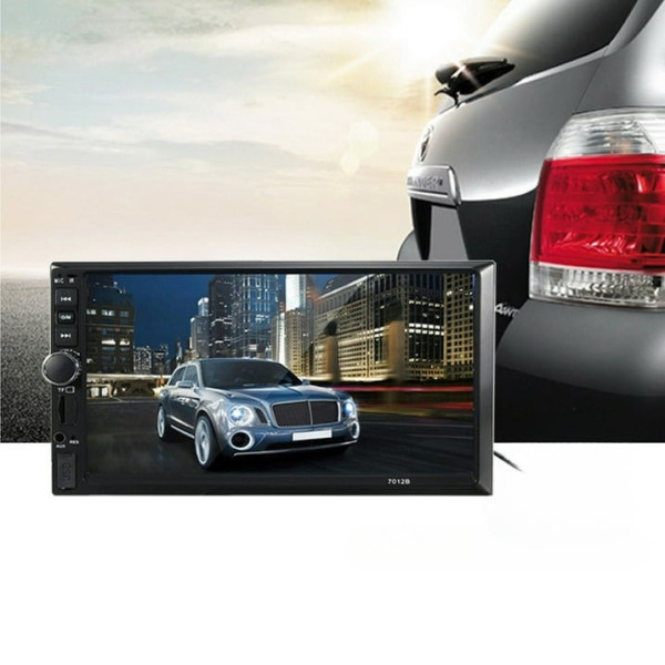 Автомагнитола 2DIN 7" CAR MP5 PLAYER 7012B, мультимедийная магнитола с сенсорным экраном, Bluetooth, USB, AUX, FM, видеоплеер