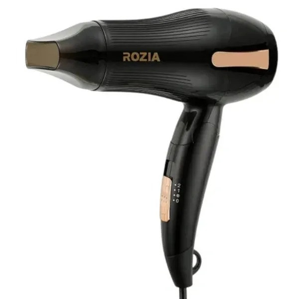 Складной дорожный мини-фен Rozia HC 817О для укладки и сушки волос, компактное портативное устройство со склыдывающейся ручкой