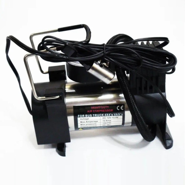 Автомобильный компрессор Air pump AND XL-823, универсальный воздушный насос, портативный авто компрессор 12V, насос для шин
