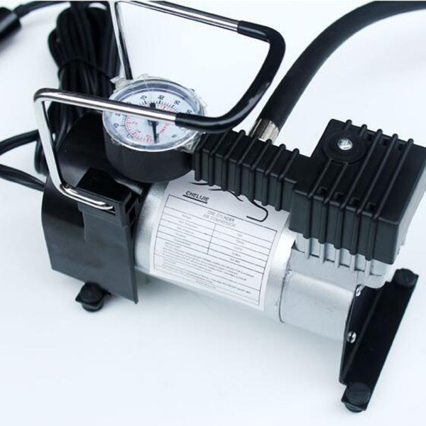 Автомобильный компрессор Air pump AND XL-823, универсальный воздушный насос, портативный авто компрессор 12V, насос для шин
