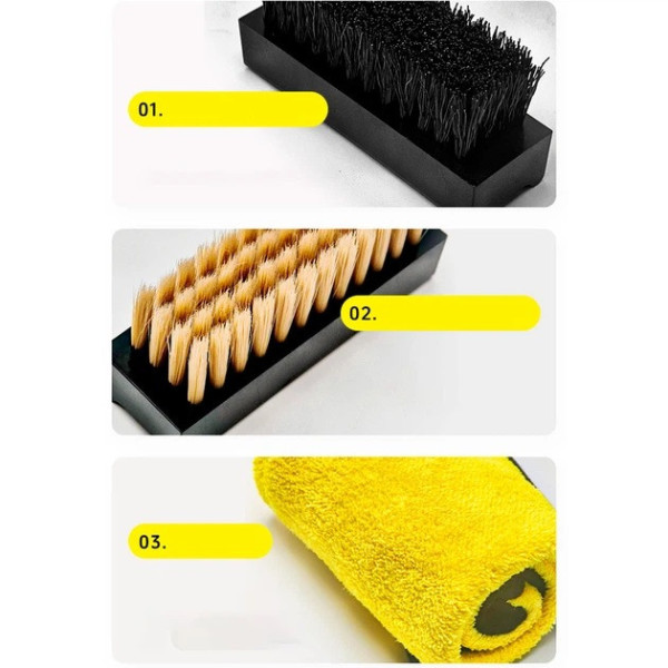 Набор по уходу за обувью cleaning kit AND 279, комплект для чистки кроссовок Sneaker Foam 4 в 1, средство для очистки кед