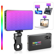 Свет блогера RGB LAMP AND 5265, лампа для блогера на прищепке, портативный RGB видеосветильник, LED лампа для фото видео