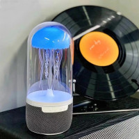 Медуза Bluetooth динамик MAX-113 speaker AND 5349, портативная блютуз колонка ночник Jellyfish, аккумуляторная RGB колонка