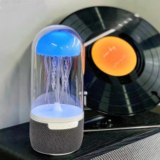 Медуза Bluetooth динамик MAX-113 speaker AND 5349, портативная блютуз колонка ночник Jellyfish, аккумуляторная RGB колонка