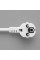 Сетевой фильтр удлинитель, удлинитель с USB и Type-C, розетка на 10 гнезд, зарядная станция, переноска электрическая D10 5 м белый