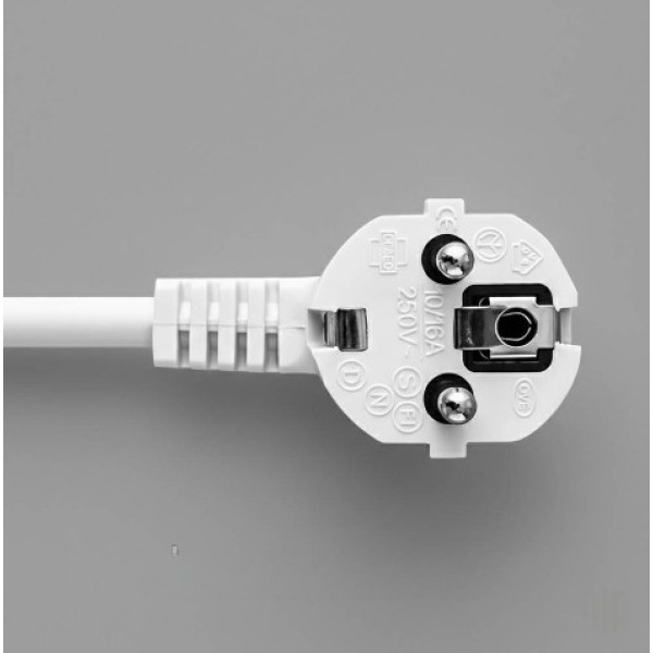Сетевой фильтр удлинитель, удлинитель с USB и Type-C, розетка на 10 гнезд, зарядная станция, переноска электрическая D10 5 м белый